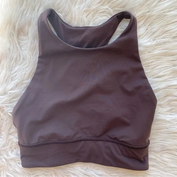 Lululemon Ignite Bra Women’s Size 4 B/C Cup Cherry Cola - Picture 2 of 8